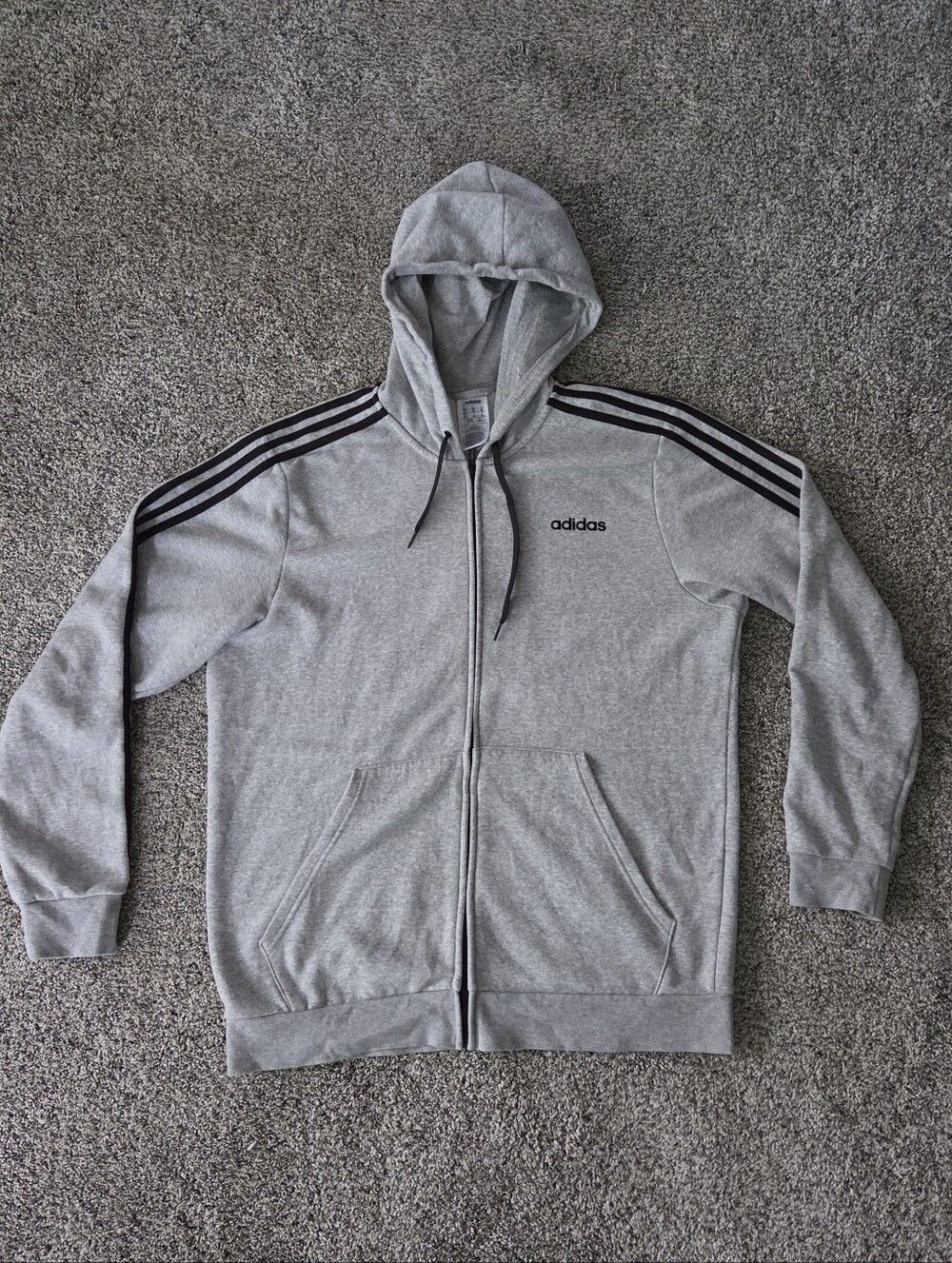 Adidas Essentials 3-stripes Fleece Hoodie